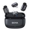 میکروفون یقه ای بی سیم بویا مدل Boya MINI COMBO رابط Lightning و Type C